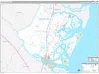 Mcintosh, Ga Carrier Route Wall Map