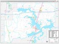 Mcintosh, Ok Carrier Route Wall Map
