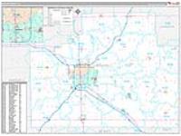 Mclean, Il Carrier Route Wall Map