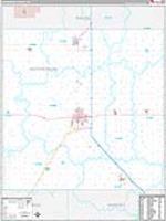 Mcpherson, Ks Carrier Route Wall Map