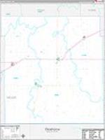 Meade, Ks Carrier Route Wall Map