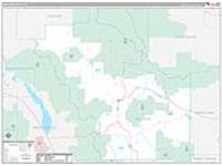 Meagher, Mt Carrier Route Wall Map