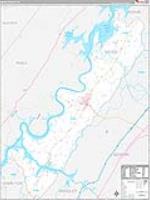 Meigs, Tn Carrier Route Wall Map