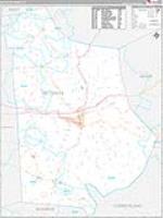 Metcalfe, Ky Carrier Route Wall Map