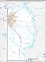 Miller, Ar Carrier Route Wall Map