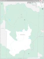Mineral, Co Wall Map Zip Code