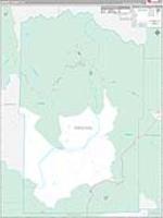 Mineral, Co Carrier Route Wall Map