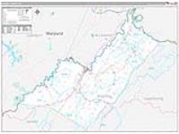 Mineral, Wv Carrier Route Wall Map
