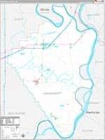 Mississippi, Mo Wall Map Zip Code