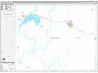Mitchell, Ks Carrier Route Wall Map
