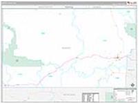 Moffat, Co Carrier Route Wall Map