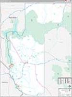 Mohave, Az Carrier Route Wall Map