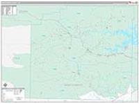 Montgomery, Ar Carrier Route Wall Map
