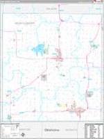 Montgomery, Ks Wall Map Zip Code