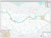 Montgomery, Ny Carrier Route Wall Map