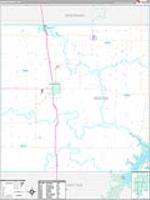 Moore, Tx Carrier Route Wall Map