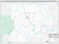 Morgan, Oh Carrier Route Wall Map