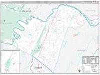 Morgan, Wv Carrier Route Wall Map
