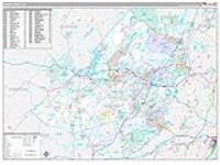 Morris, Nj Carrier Route Wall Map