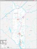 Morris, Tx Carrier Route Wall Map