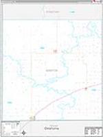 Morton, Ks Carrier Route Wall Map