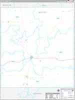 Motley, Tx Carrier Route Wall Map
