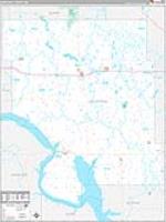 Mountrail, Nd Wall Map Zip Code
