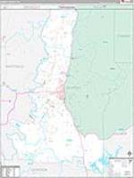 Murray, Ga Carrier Route Wall Map