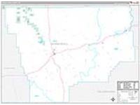 Musselshell, Mt Carrier Route Wall Map
