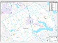 Navarro, Tx Carrier Route Wall Map