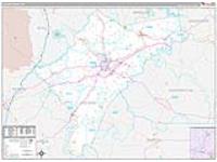 Nelson, Ky Carrier Route Wall Map