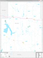 Nelson, Nd Wall Map