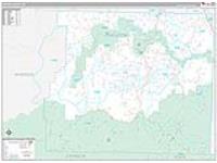 Newton, Ar Carrier Route Wall Map