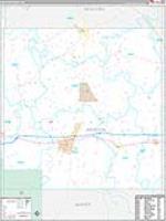 Newton, Ms Wall Map Zip Code