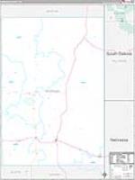Niobrara, Wy Wall Map Zip Code