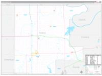 Noble, Ok Carrier Route Wall Map