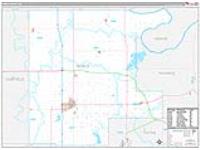 Noble, Ok Carrier Route Wall Map