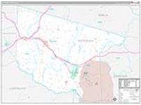 Nottoway, Va Carrier Route Wall Map