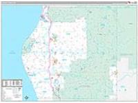 Oceana, Mi Carrier Route Wall Map