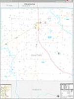 Ochiltree, Tx Carrier Route Wall Map