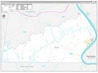 Ohio, In Carrier Route Wall Map