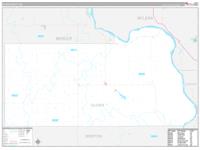 Oliver, Nd Wall Map Zip Code
