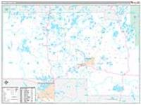 Oneida, Wi Carrier Route Wall Map