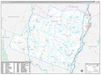 Orange, Vt Carrier Route Wall Map