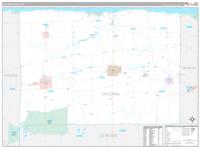 Orleans, Ny Wall Map Zip Code