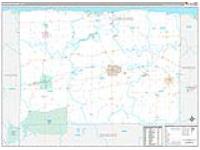 Orleans, Ny Carrier Route Wall Map