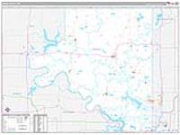 Osage, Ok Carrier Route Wall Map