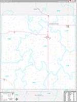 Osborne, Ks Carrier Route Wall Map