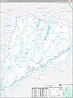 Otsego, Ny Carrier Route Wall Map