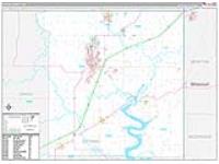 Ottawa, Ok Carrier Route Wall Map